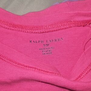 Ralph Lauren tees worn maybe twice.